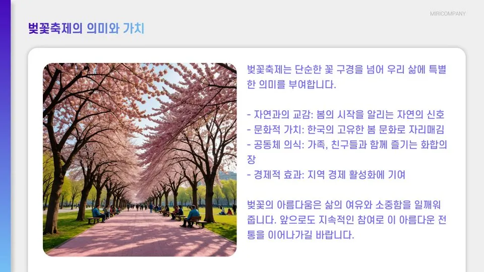 벚꽃축제 이미지 4